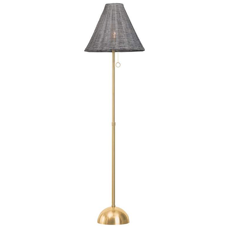 Image 1 The Lifestyled Co Destiny 18 in. Aged Brass Floor Lamp
