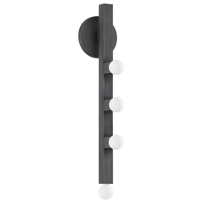 Image 1 The Lifestyled Co Sutter 4.75 in. Graphite Wall Sconce