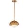 The Mosaic Luxe 10" in Textured Gold