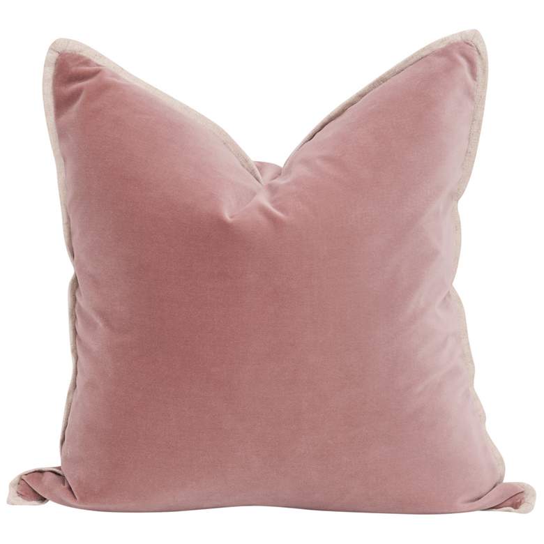 Image 1 The Not So Basic 20" Essential Pillow, Petal Velvet, Set of 2