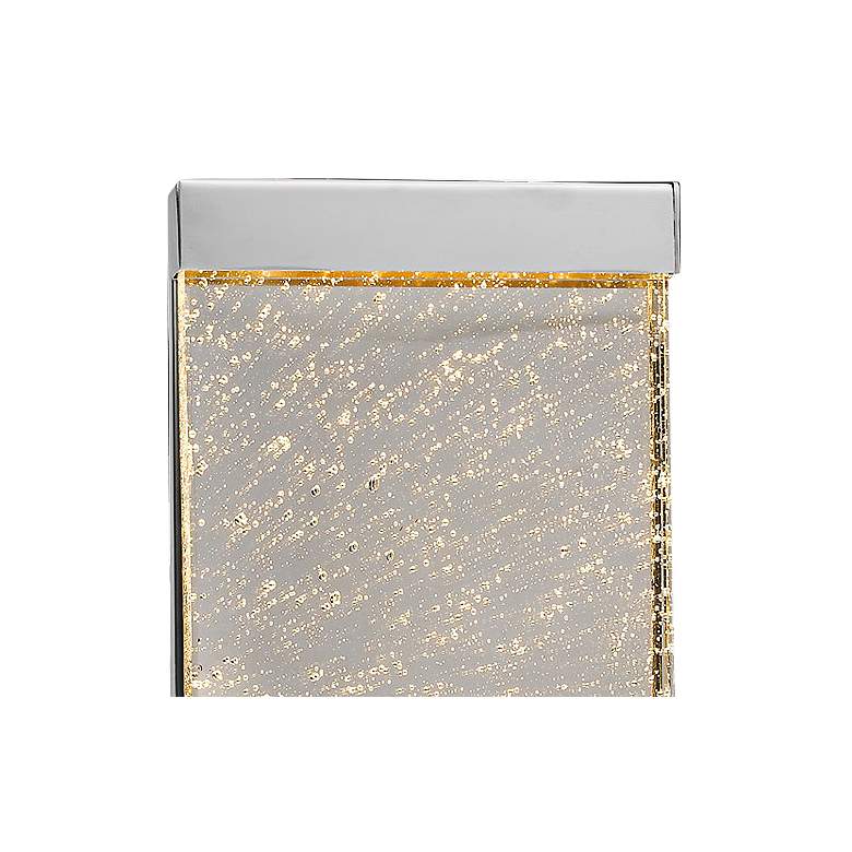 Image 2 The Original Glacier 15"H Polished Nickel LED Wall Sconce more views