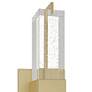 2_The Original Glacier 17" High Brushed Brass LED Wall Sconce more views