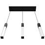 3_The Original Glacier 37" Wide Black LED Multi-Light Pendant more views