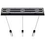 4_The Original Glacier 37" Wide Black LED Multi-Light Pendant more views
