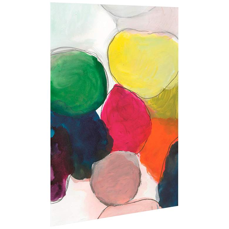 Image 5 The Party 48" Wide Reverse Painted Glass Wall Art more views