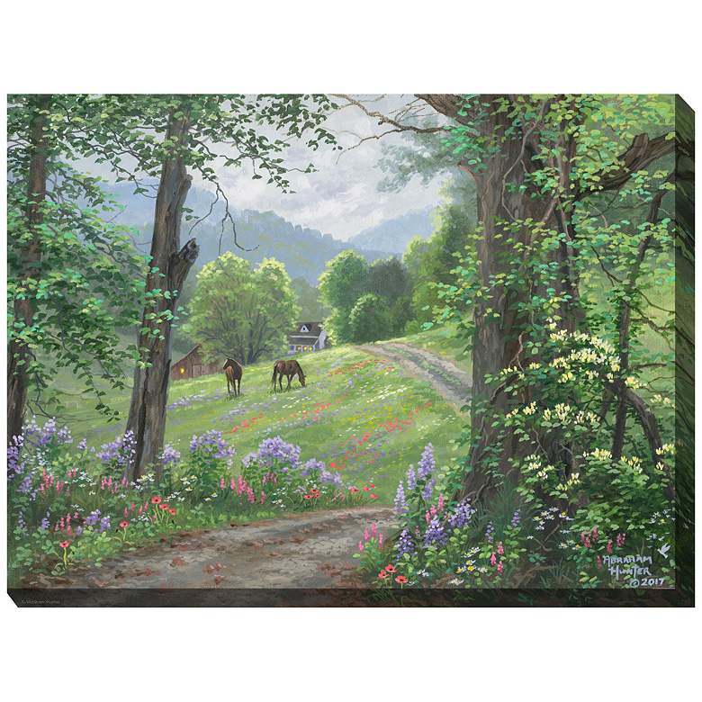 Image 1 The Ridge Outdoor Canvas Art
