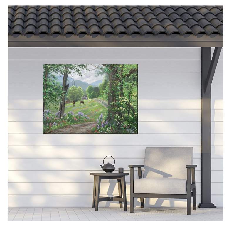 Image 3 The Ridge Outdoor Canvas Art more views