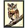 The Wisest Owl 25" High Dimensional Collage Framed Wall Art