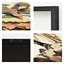 3_The Wisest Owl 25" High Dimensional Collage Framed Wall Art more views
