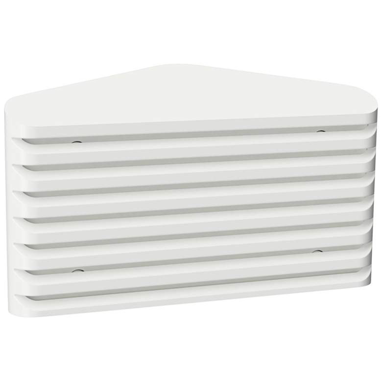 Image 1 Theater 4 1/2" High White Dusk to Dawn LED Path Night Light