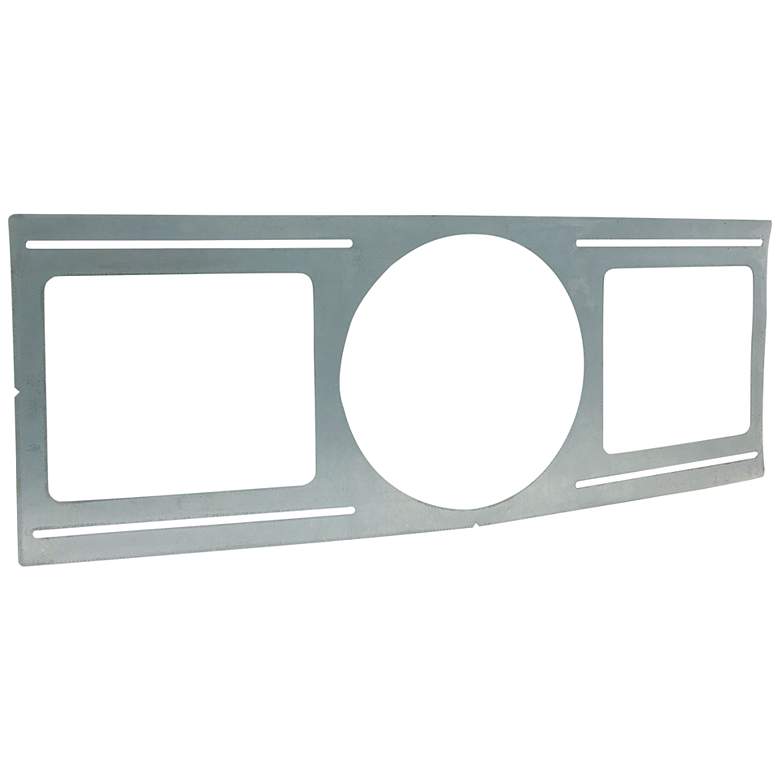 Image 1 Theia 26 inch Wide Metal New Construction Plate for 8 inch Recessed