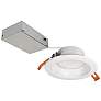Theia 4" Matte White Selectable CTT LED Recessed Downlight 