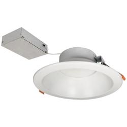 Theia 8&quot; Matte White Selectable CTT LED Recessed Downlight