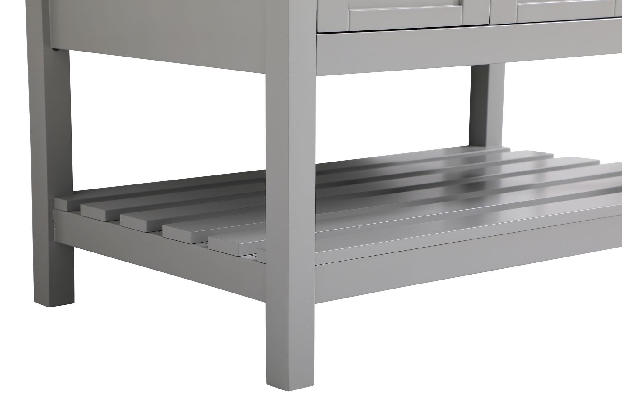 Theo 36" Wide Gray 2-Drawer Single Sink Bathroom Vanity