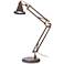 Theo Industrial Dark Bronze LED Desk Lamp