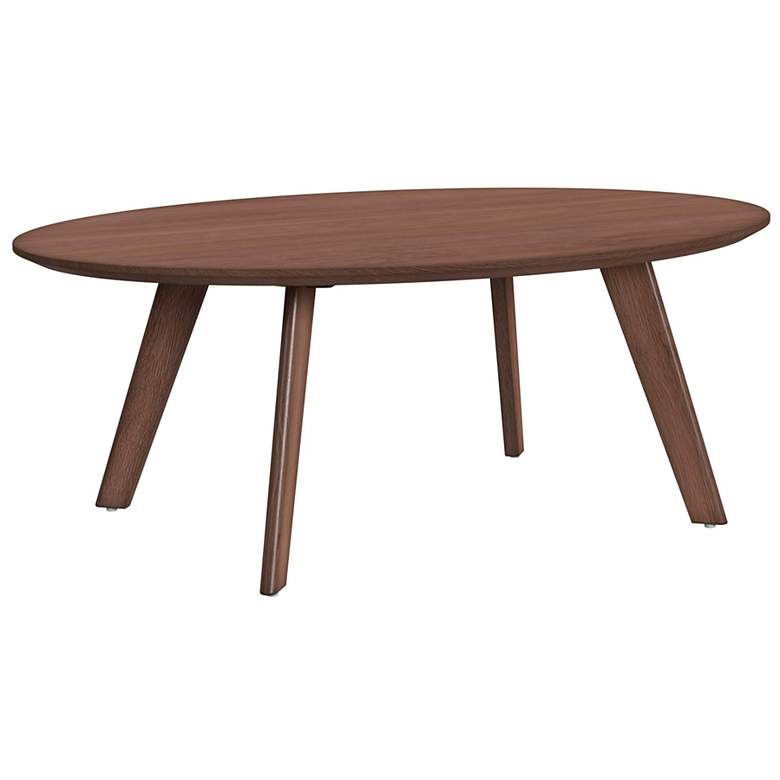 Image 2 Theo Walnut Wood 3-Piece Occasional Table Set more views
