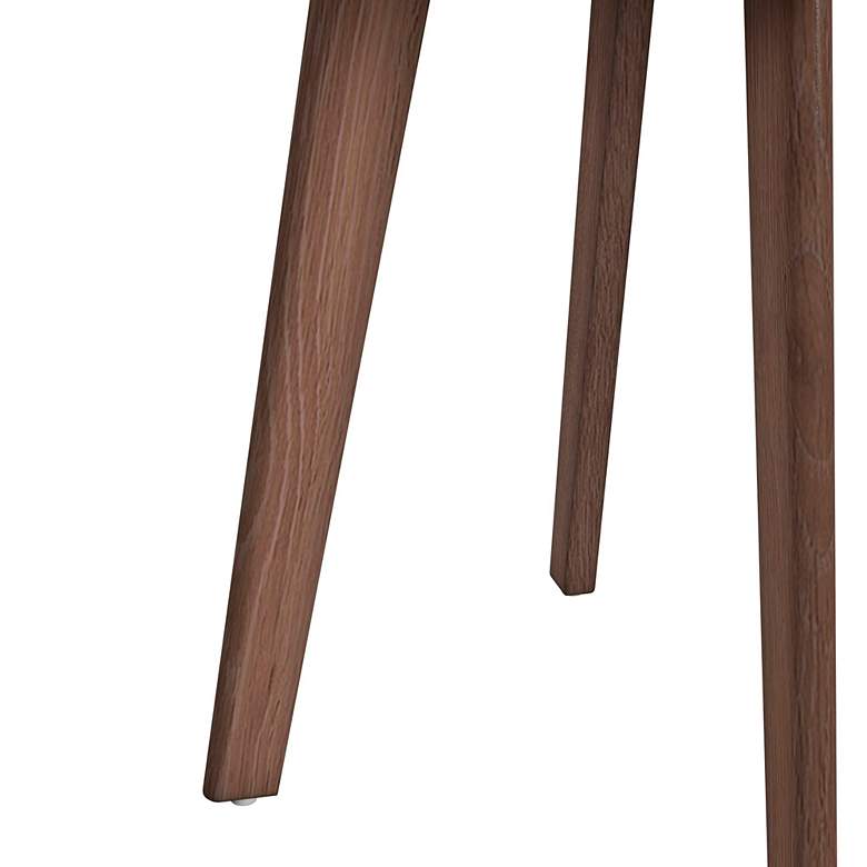 Image 6 Theo Walnut Wood 3-Piece Occasional Table Set more views