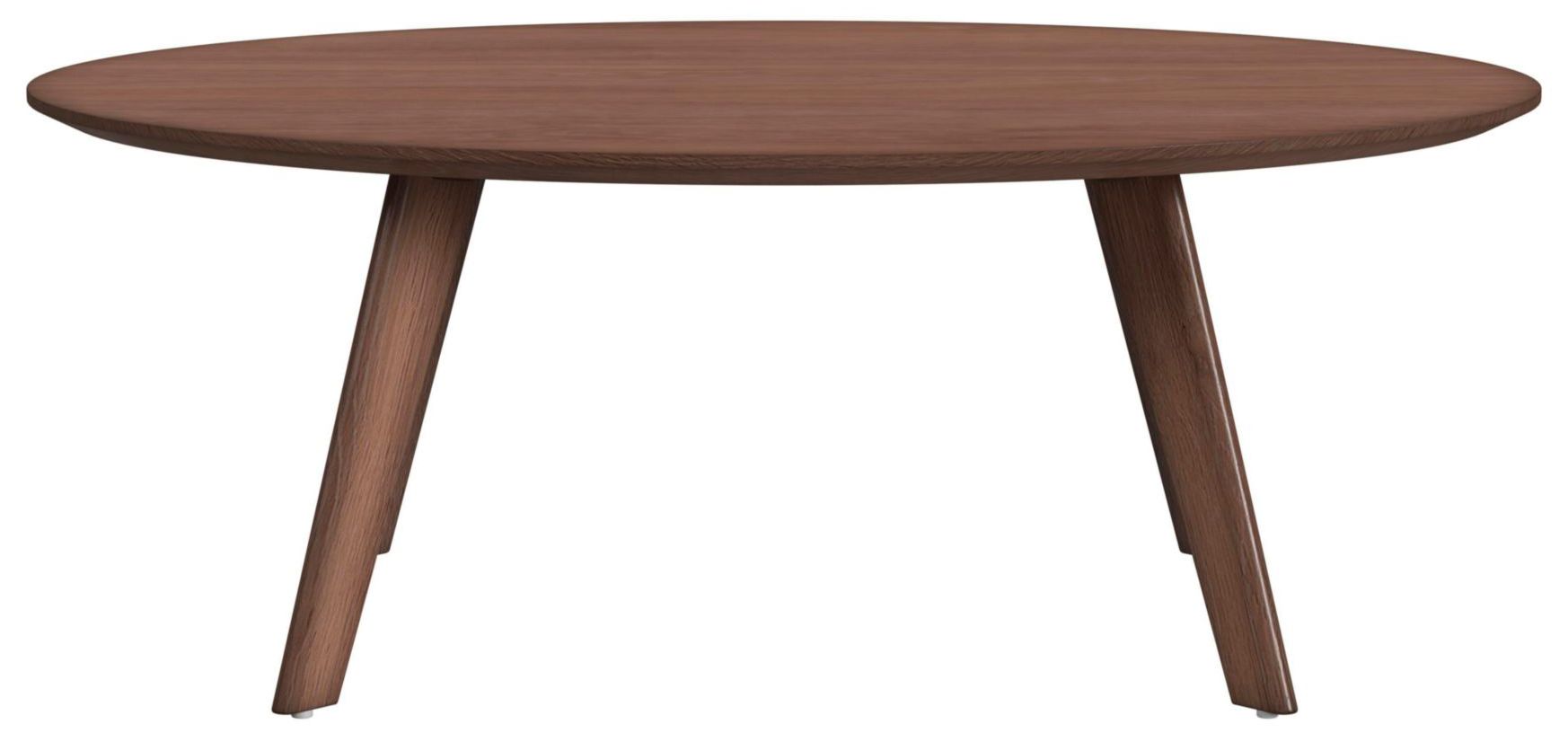 Theo Walnut Wood 3-Piece Occasional Table Set