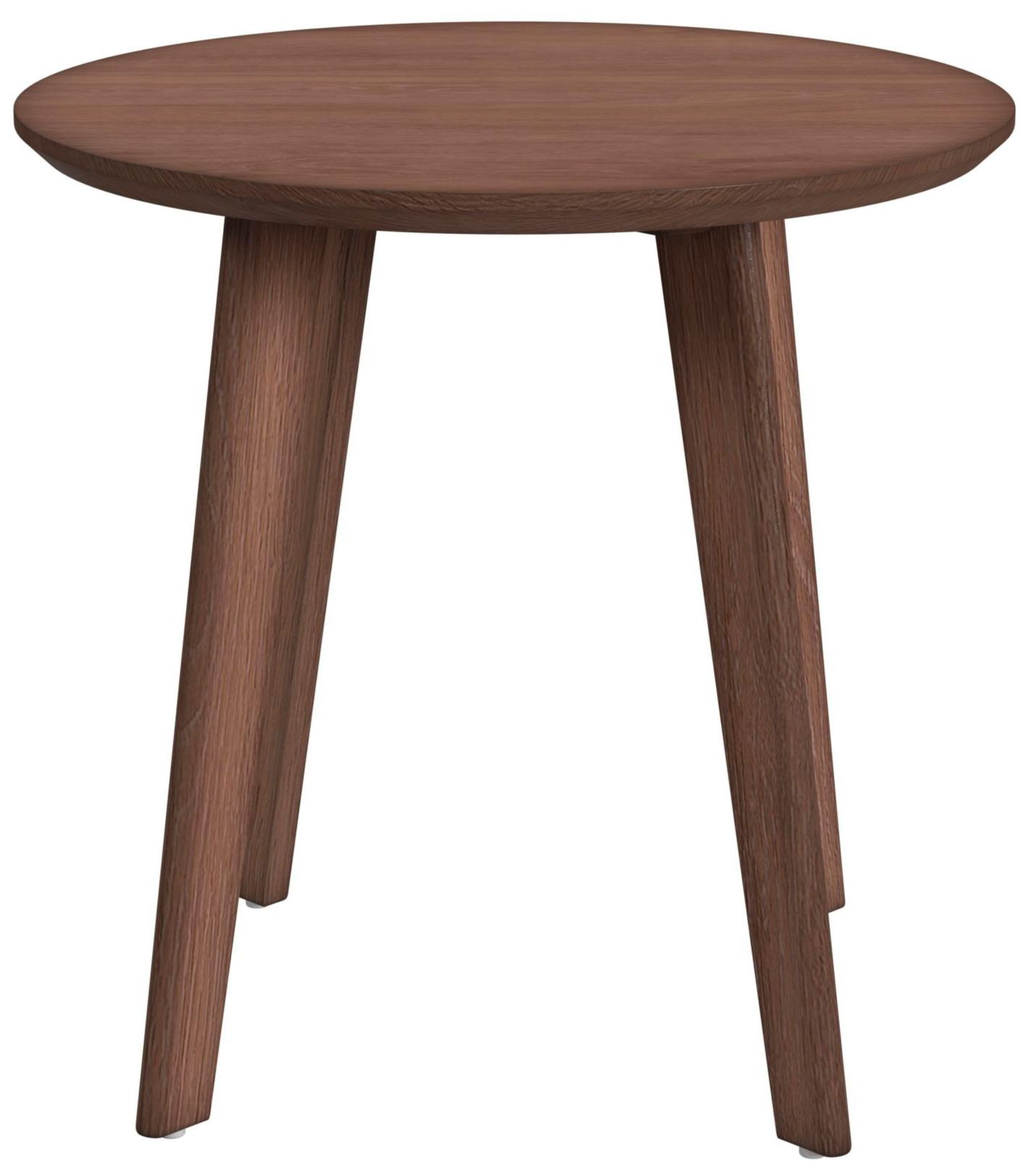 Theo Walnut Wood 3-Piece Occasional Table Set