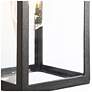 4_Theoa 5.9" Wide Black 1-Light Outdoor Wall Light more views