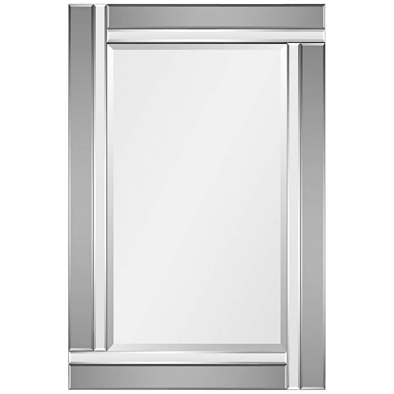 Image 3 Theodore Charcoal Gray 24" x 36" Rectangular Wall Mirror