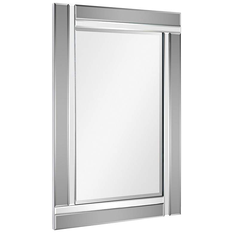 Image 5 Theodore Charcoal Gray 24" x 36" Rectangular Wall Mirror more views