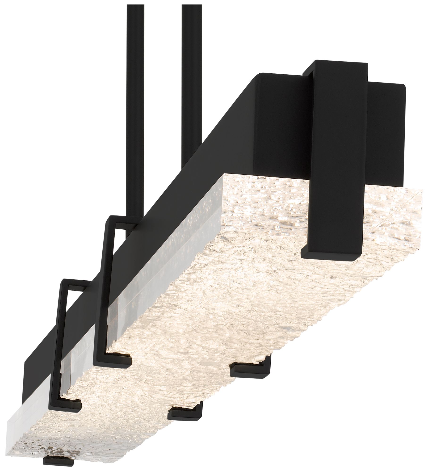 Theodore Integrated LED Matte Black Island Light with CCT Switch