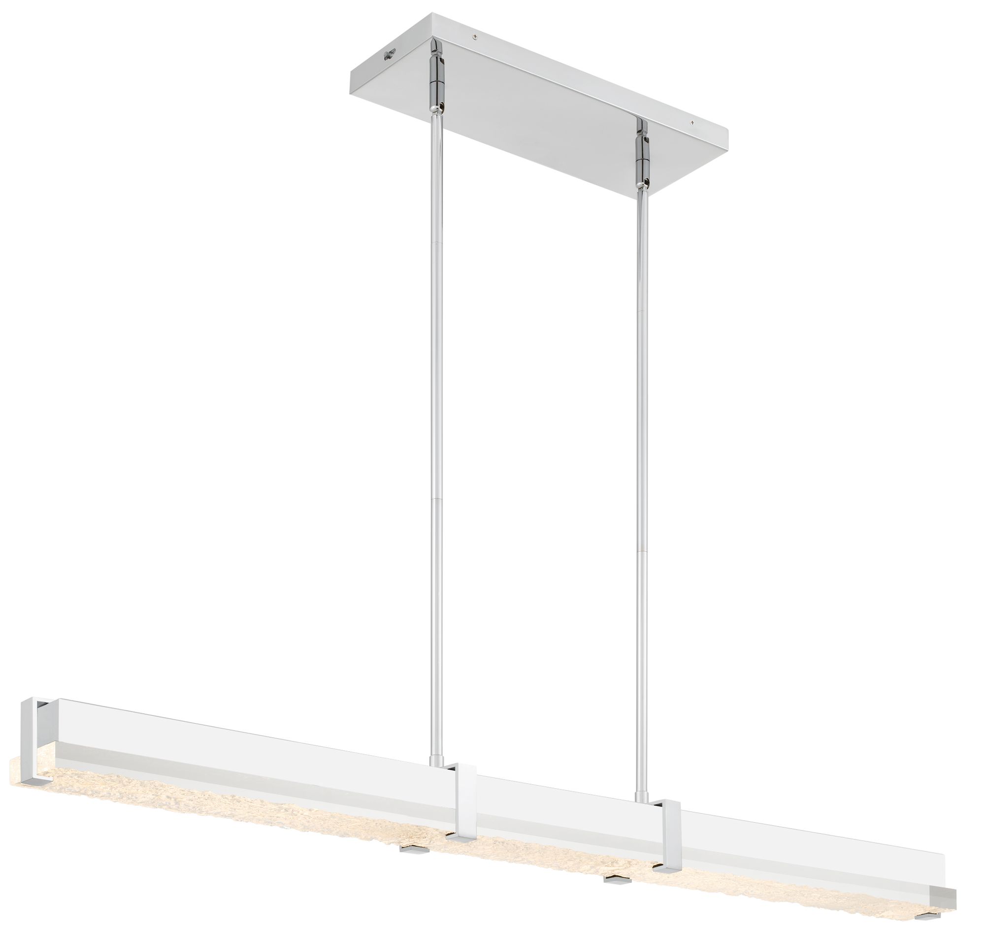 Image 2 Theodore Integrated LED Polished Chrome Island Light with CCT Switch