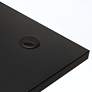 Thermal Fused Black 47" Wide Adjustable Electric Lift Desk in scene