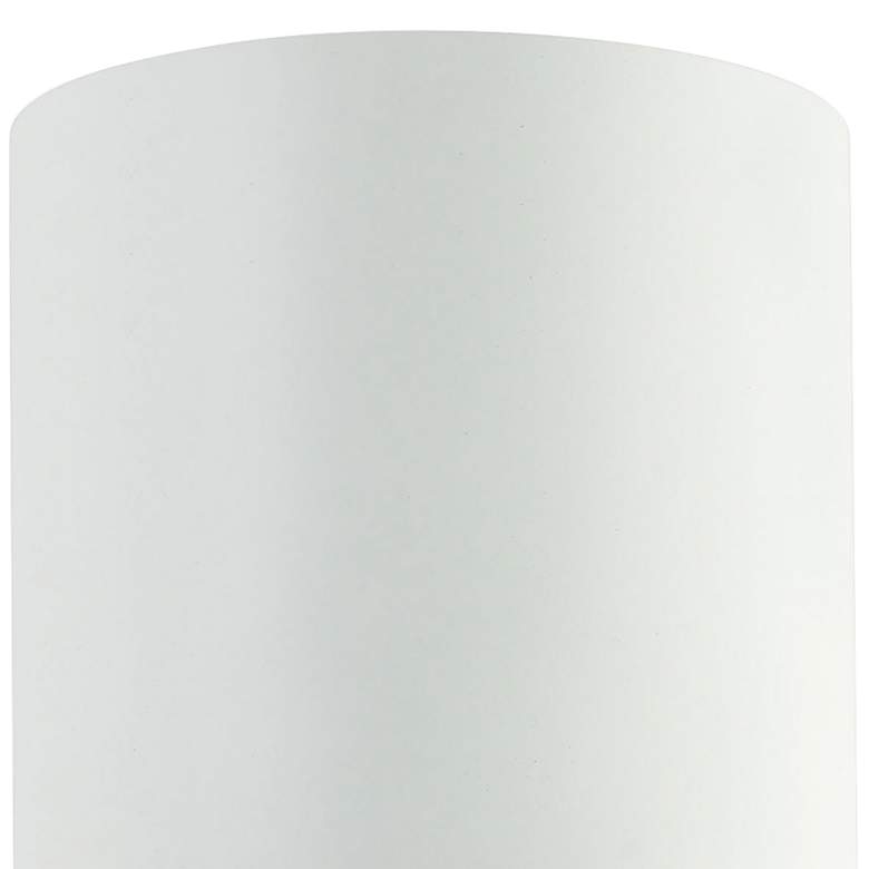 Image 2 Theron 4.75 inch Wide Matte White Flush Mount more views