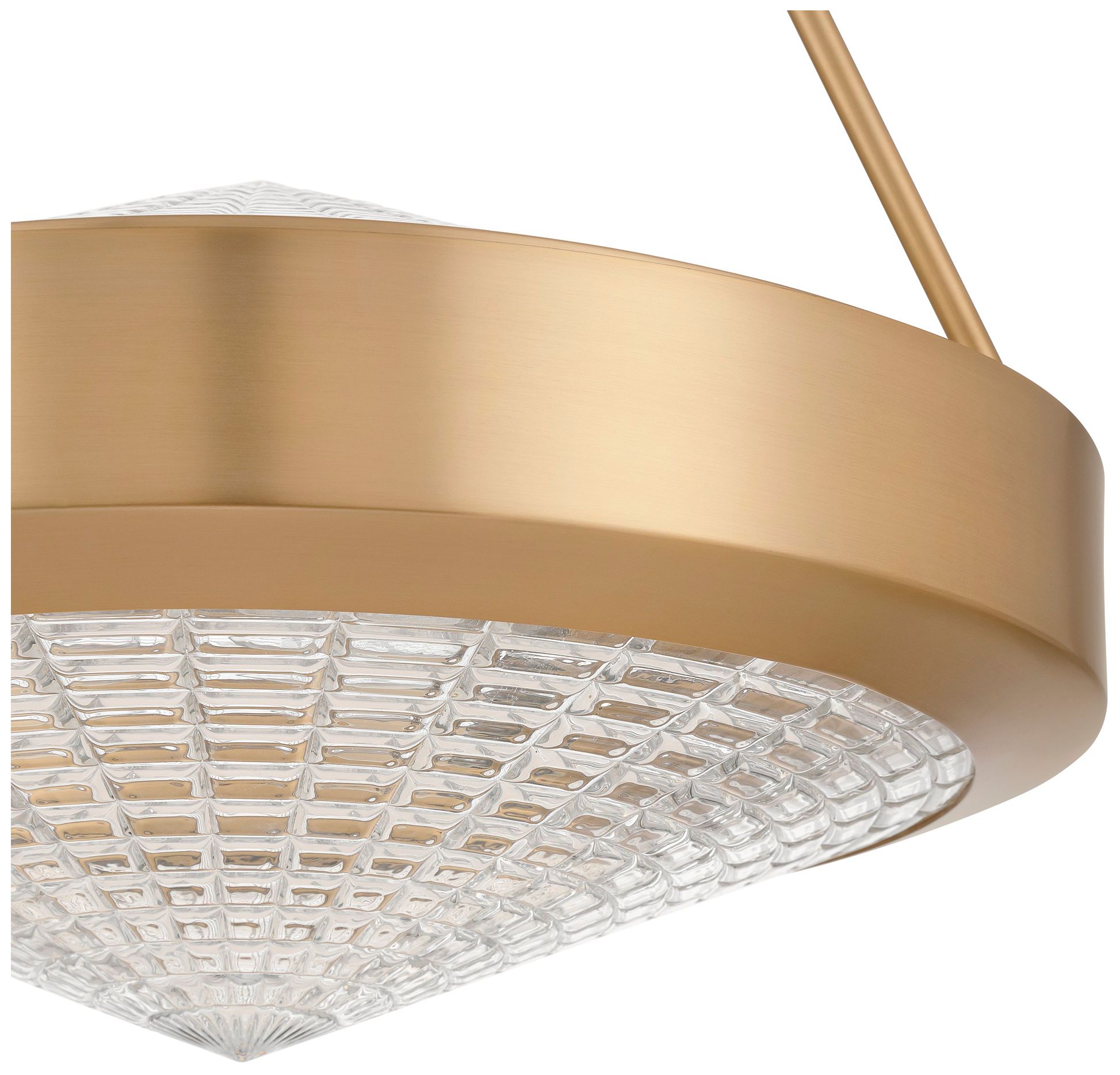 Image 4 Thesis Agate 15" 3 Light Champagne Gold Pendant Light more views