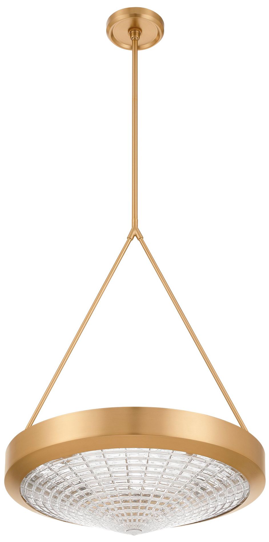 Image 3 Thesis Agate 20" 4 Light Champagne Gold Pendant Light more views