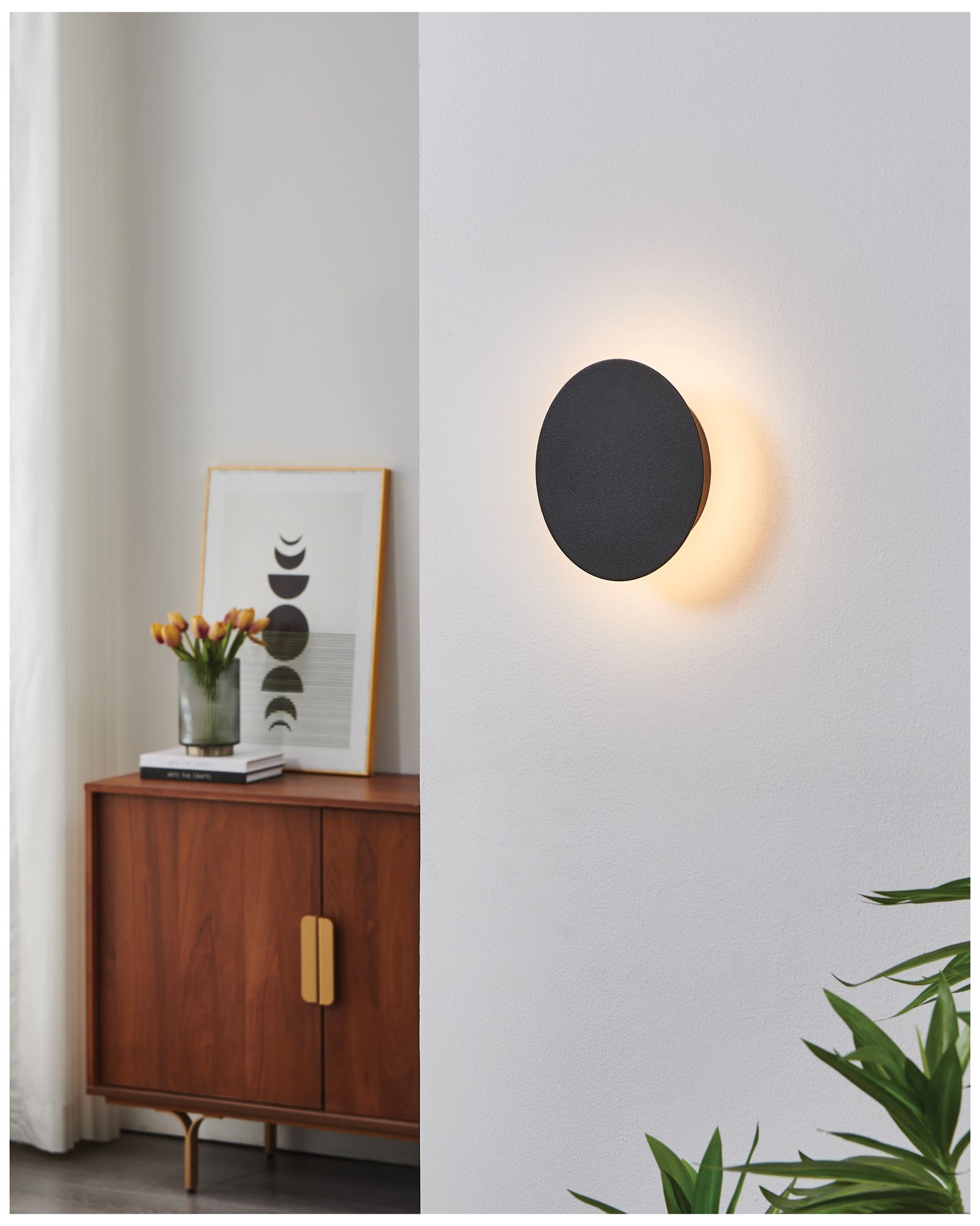 Thesis Alamilo 6 inch 1-light Black LED Exterior Wall Sconce