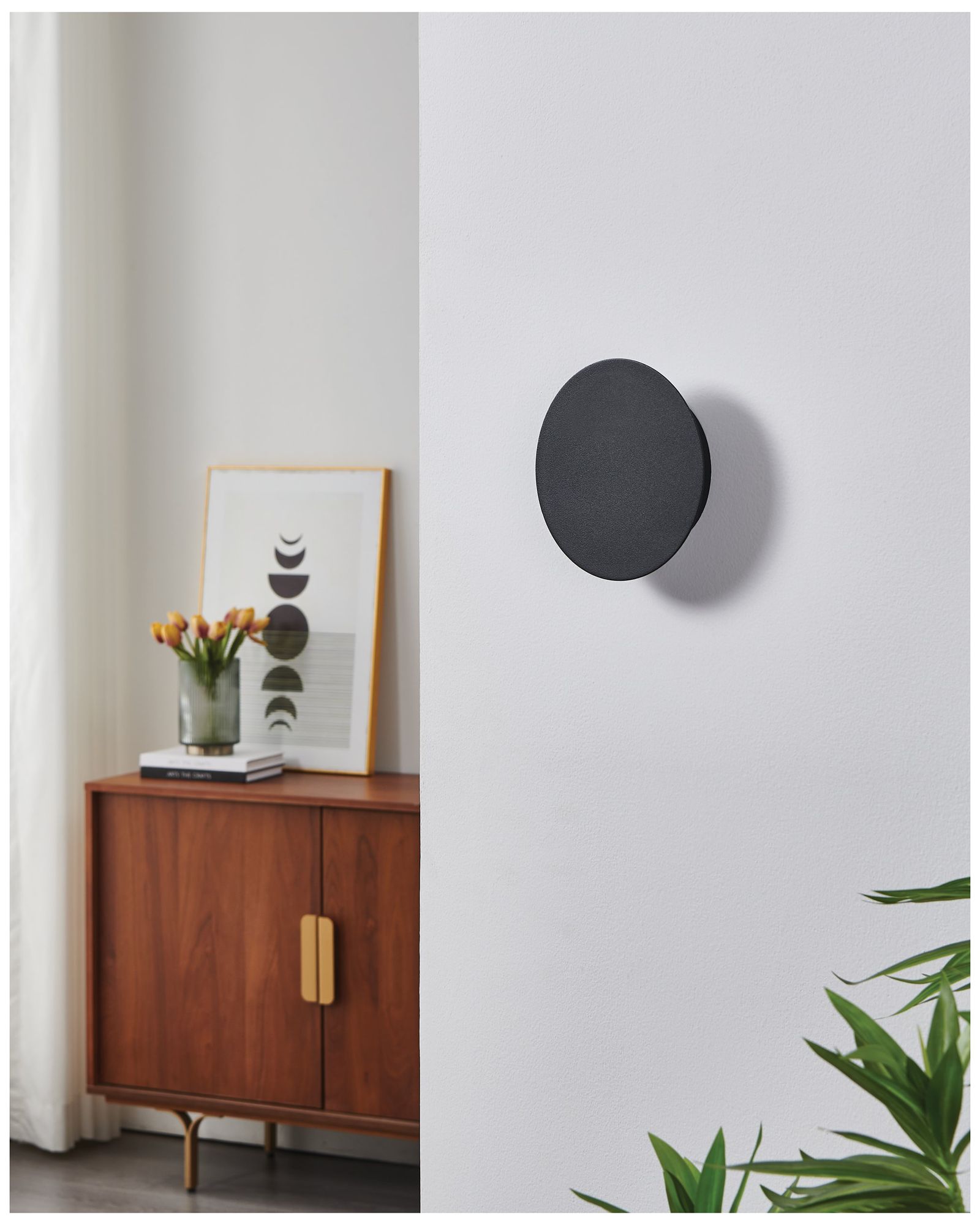 Thesis Alamilo 6 inch 1-light Black LED Exterior Wall Sconce