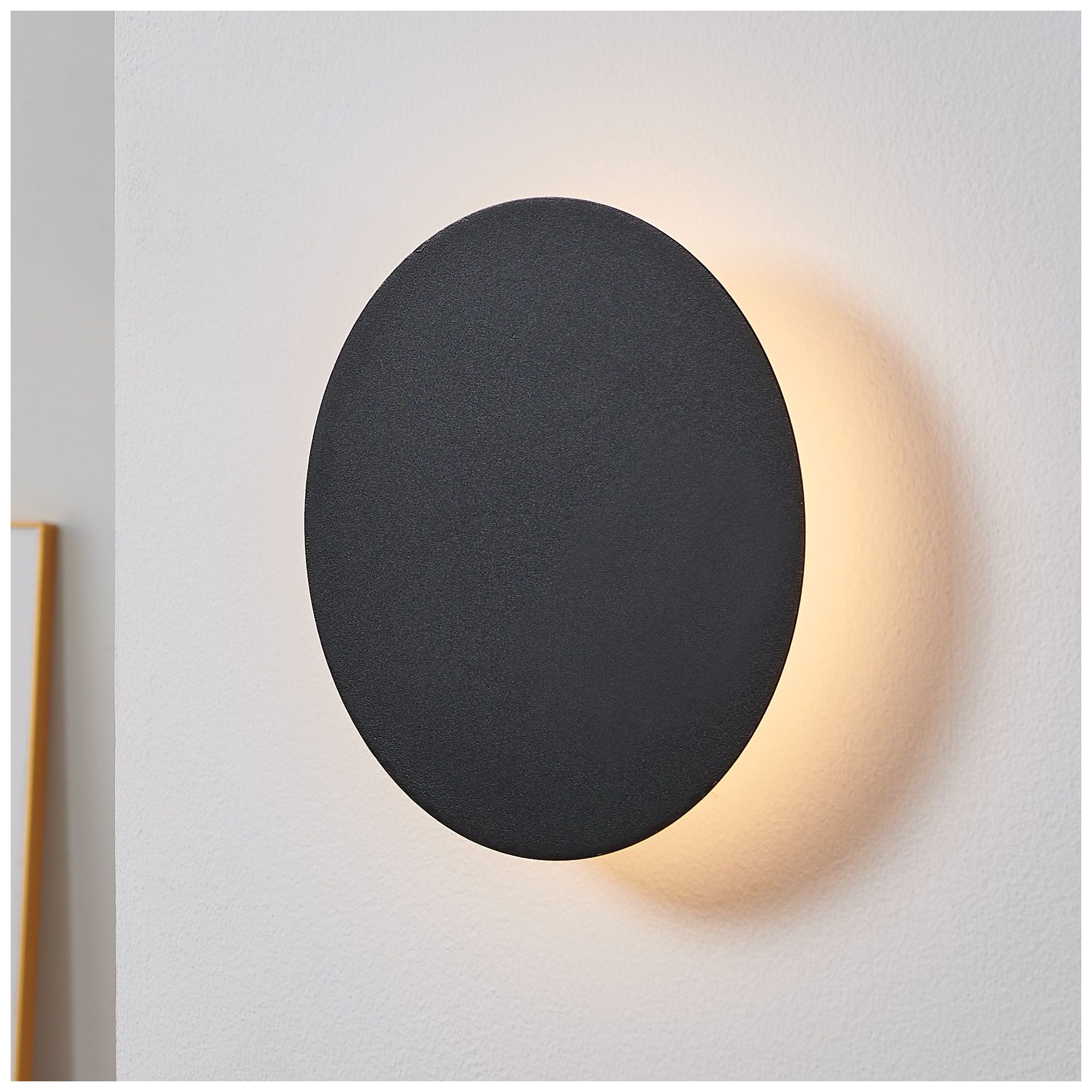 Image 2 Thesis Alamilo 8 inch 1-light Black LED Exterior Wall Sconce more views