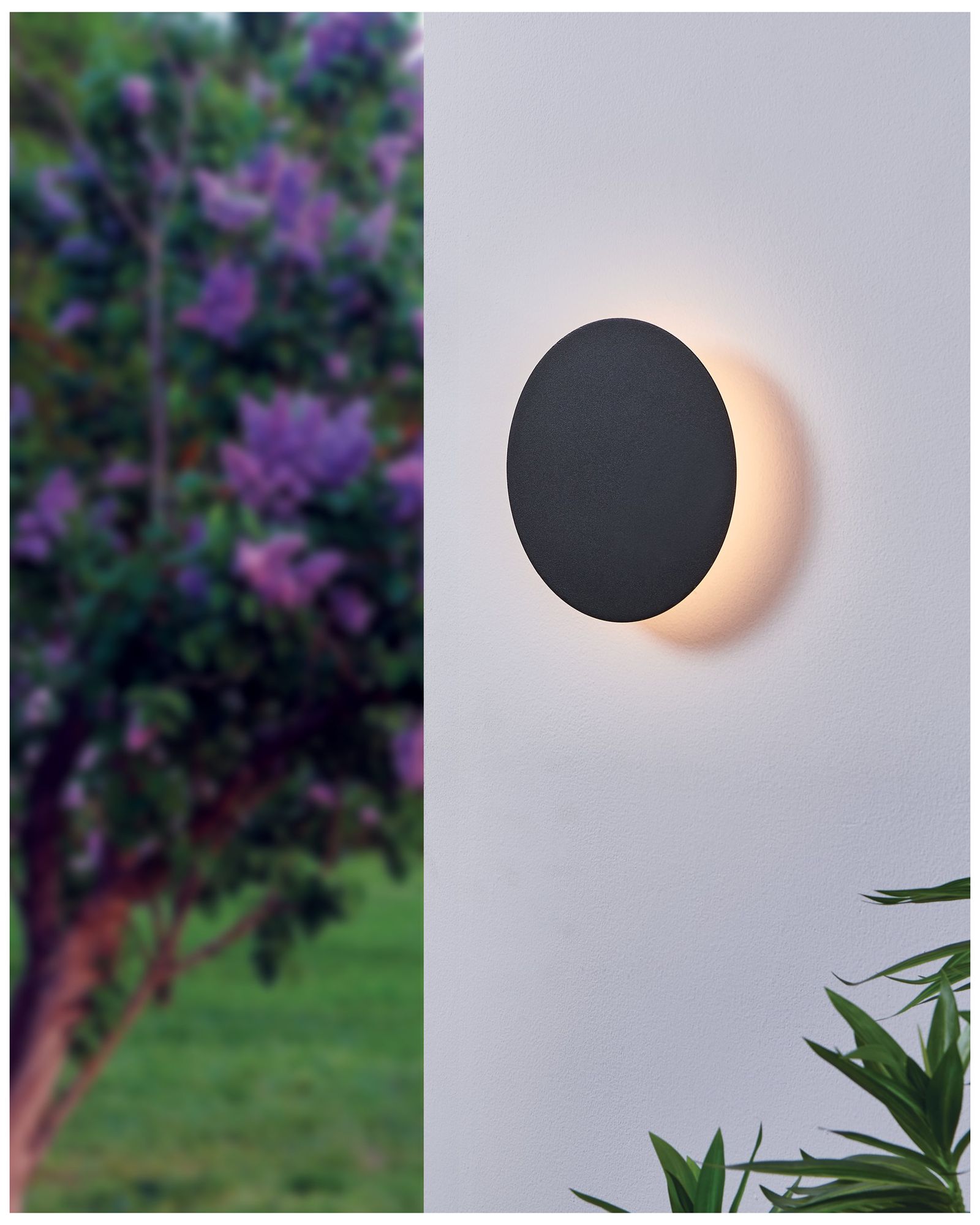 Image 7 Thesis Alamilo 8 inch 1-light Black LED Exterior Wall Sconce more views