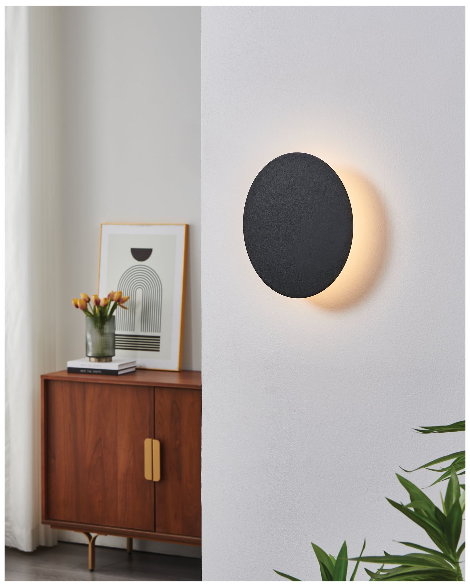 Thesis Alamilo 8 inch 1-light Black LED Exterior Wall Sconce