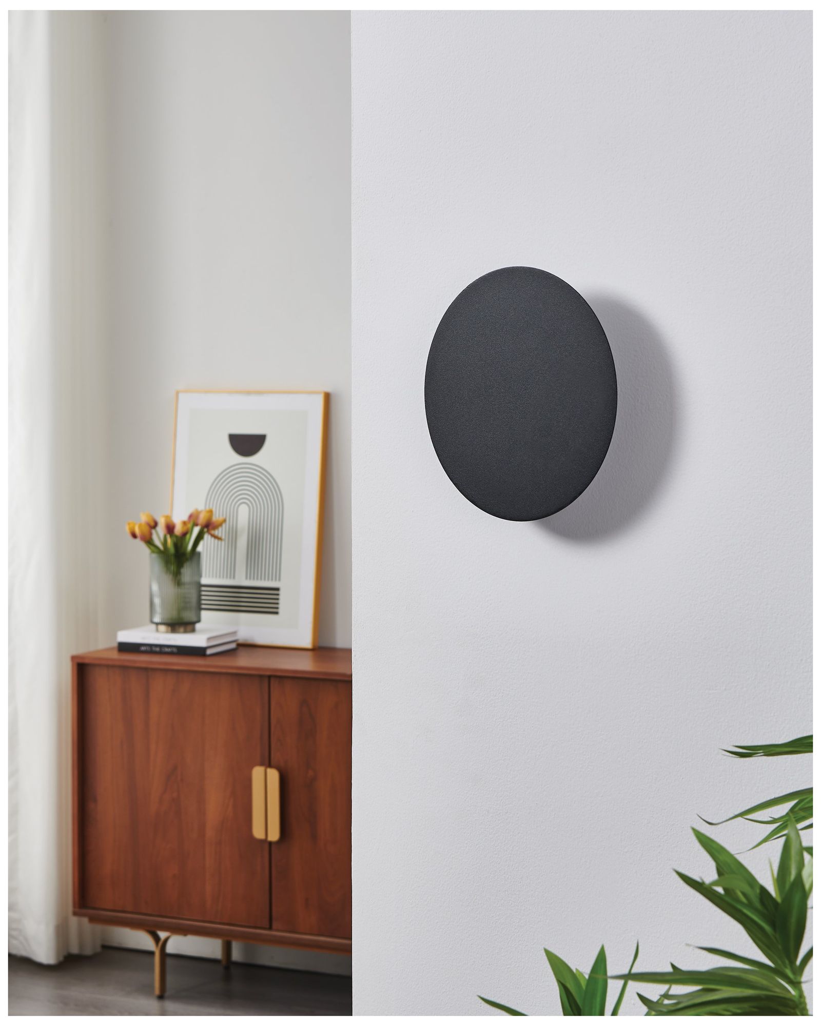 Thesis Alamilo 8 inch 1-light Black LED Exterior Wall Sconce