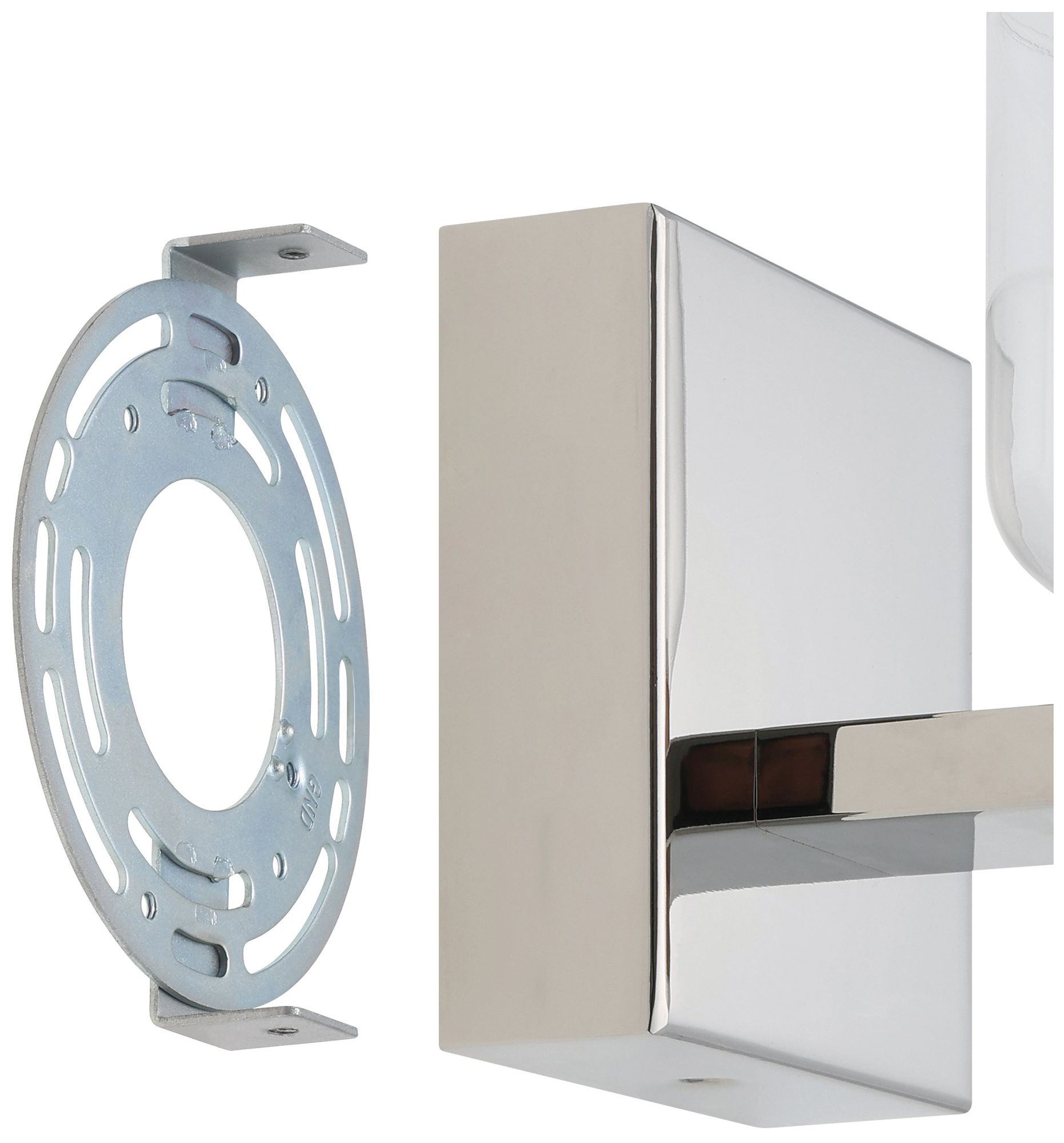 Image 6 Thesis Amelia 4" Polished Nickel and Champagne Gold 5CCT LED Vanity Light more views