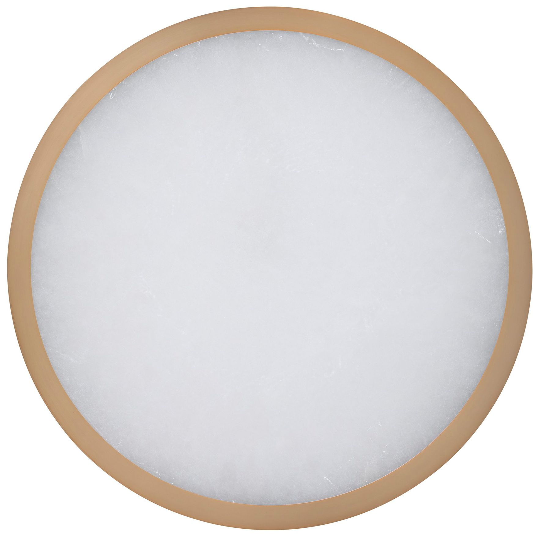 Image 4 Thesis Argyle 16" Champagne Gold & Natural Alabaster 5CCT LED Flush Mount more views