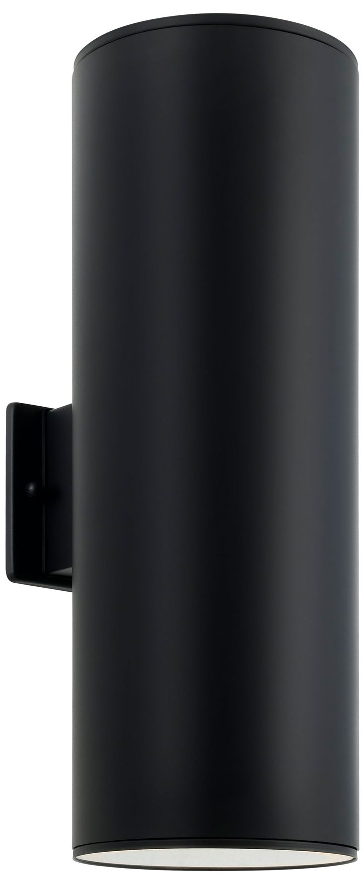 Image 2 Thesis Ascoli 18 inch 2-light Black Exterior Wall Sconce