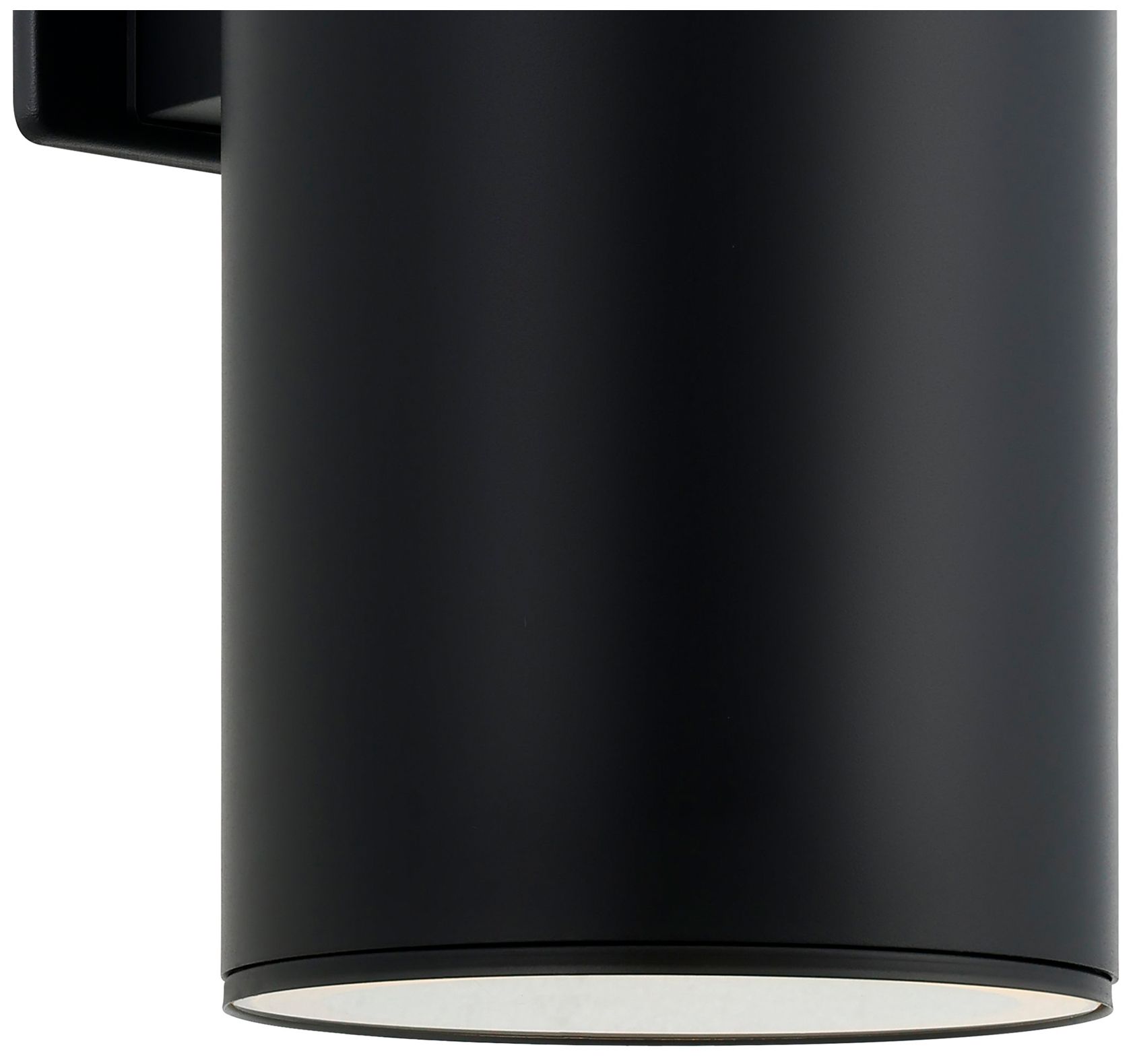 Image 5 Thesis Ascoli 18 inch 2-light Black Exterior Wall Sconce more views