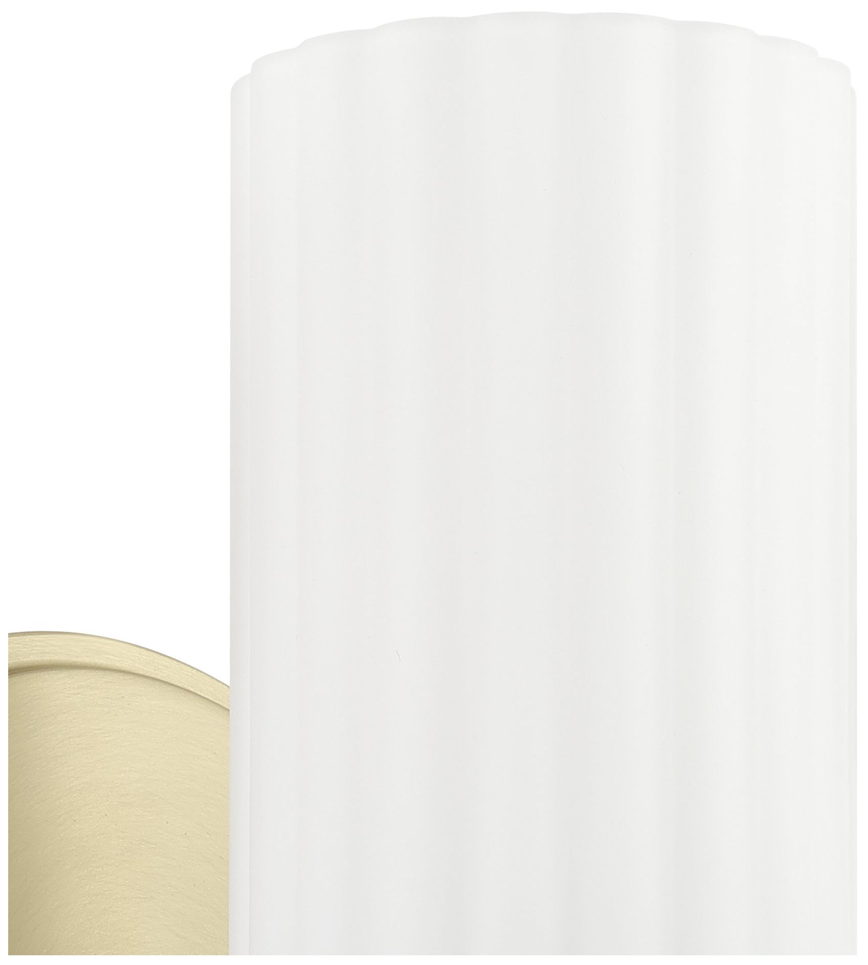 Image 5 Thesis Bedminster 5" Champagne Gold Vanity Light, Etched Glass Shade more views