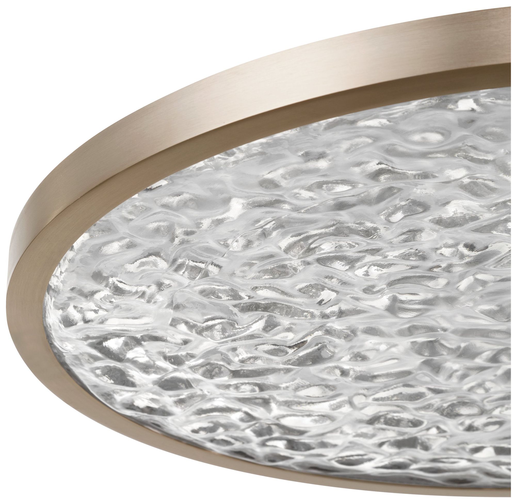 Image 6 Thesis Courtney 24" Champagne Gold 5CCT LED Convertible Pendant more views