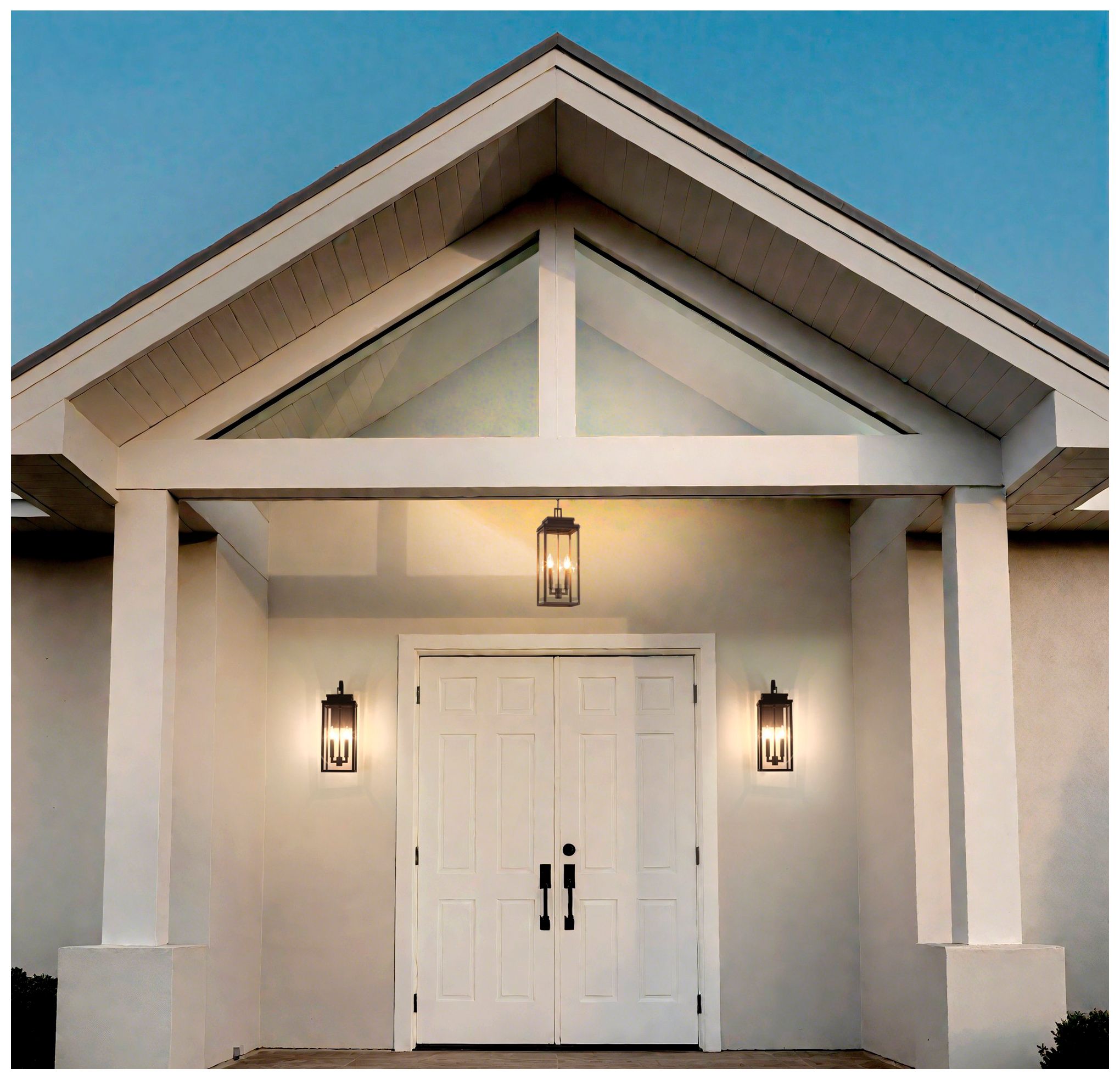 Thesis Fiorello 21" 4 Lt Forged Bronze Convertible Pendant, Amber Glass