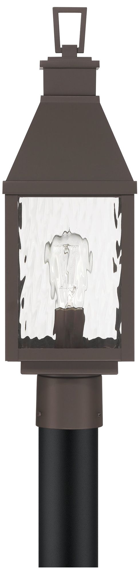 Image 3 Thesis Glencrest 20" Dark Bronze Exterior Post Light more views