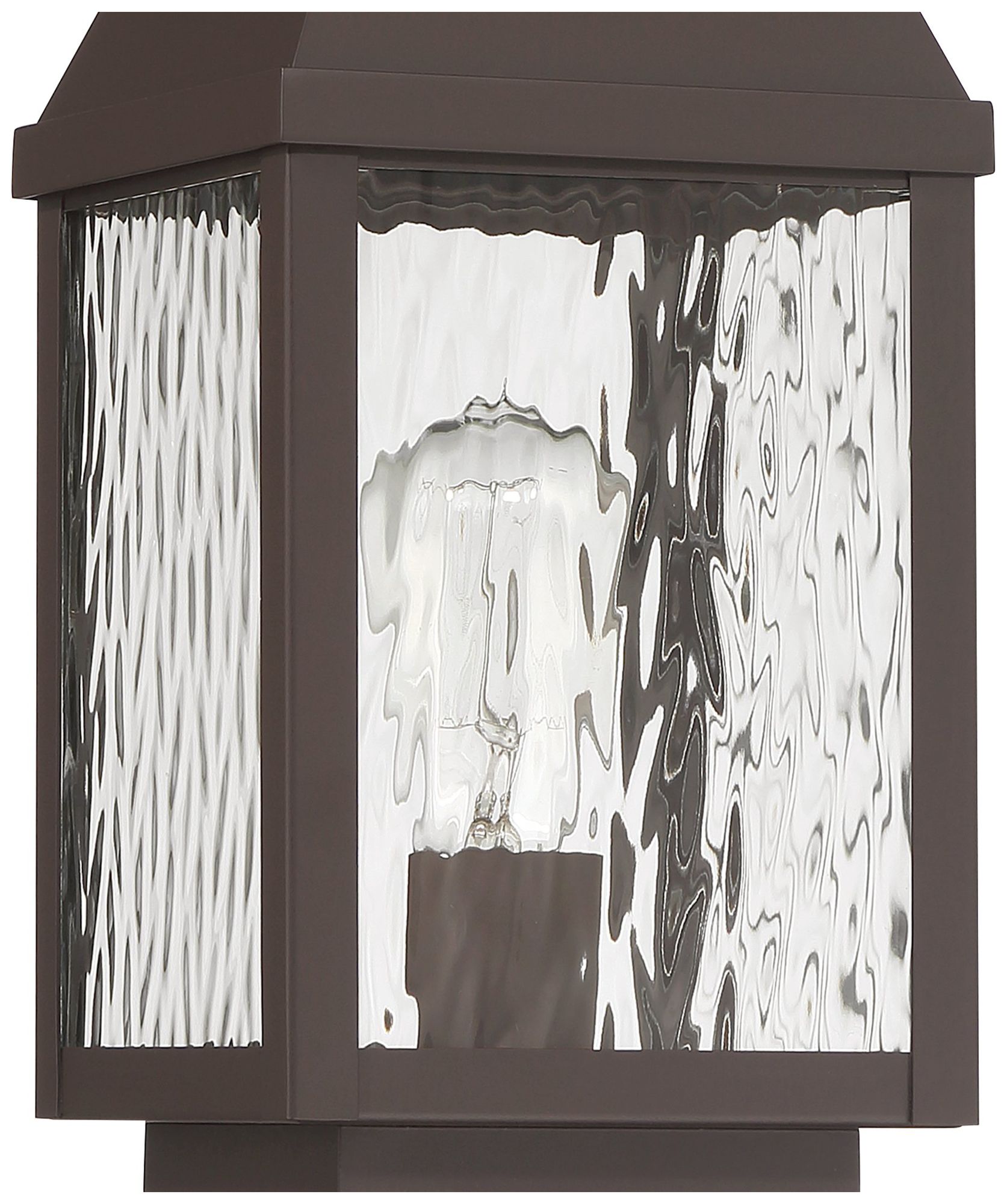 Image 4 Thesis Glencrest 20" Dark Bronze Exterior Post Light more views