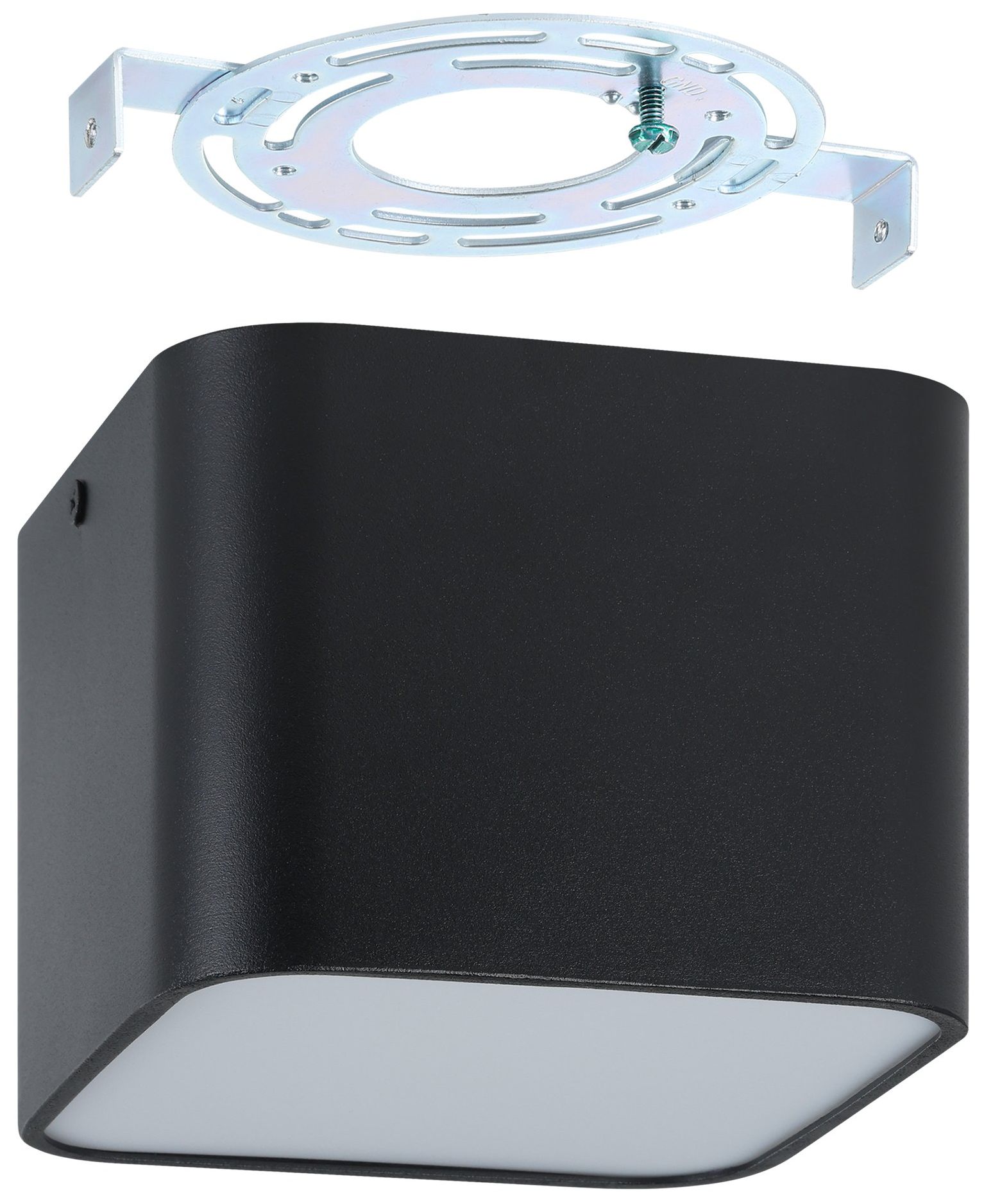 Image 6 Thesis Grimasola 5 inch 1 Light Black LED Flush Mount Ceiling Light more views