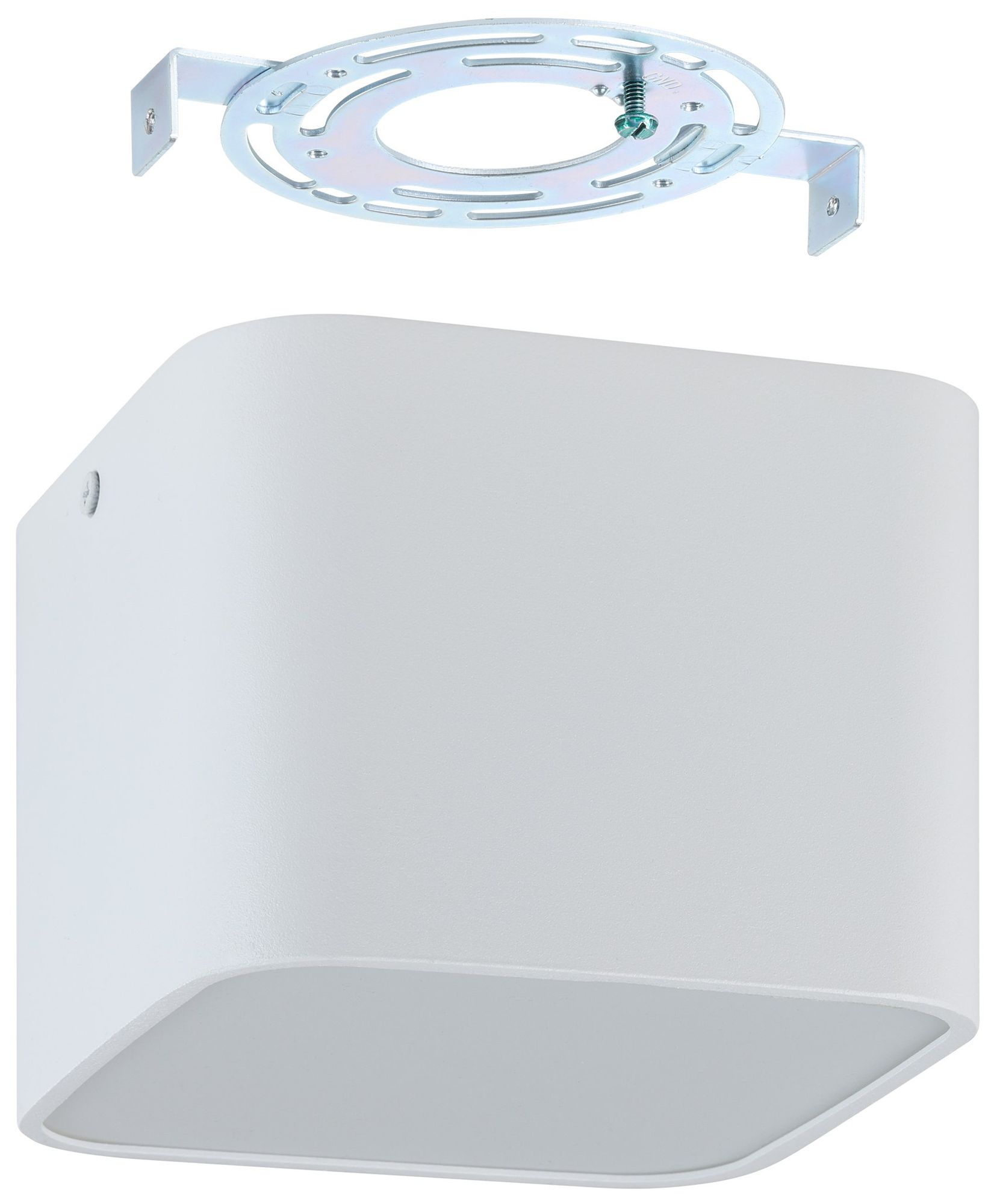 Image 6 Thesis Grimasola 5 inch 1 Light White LED Flush Mount Ceiling Light more views