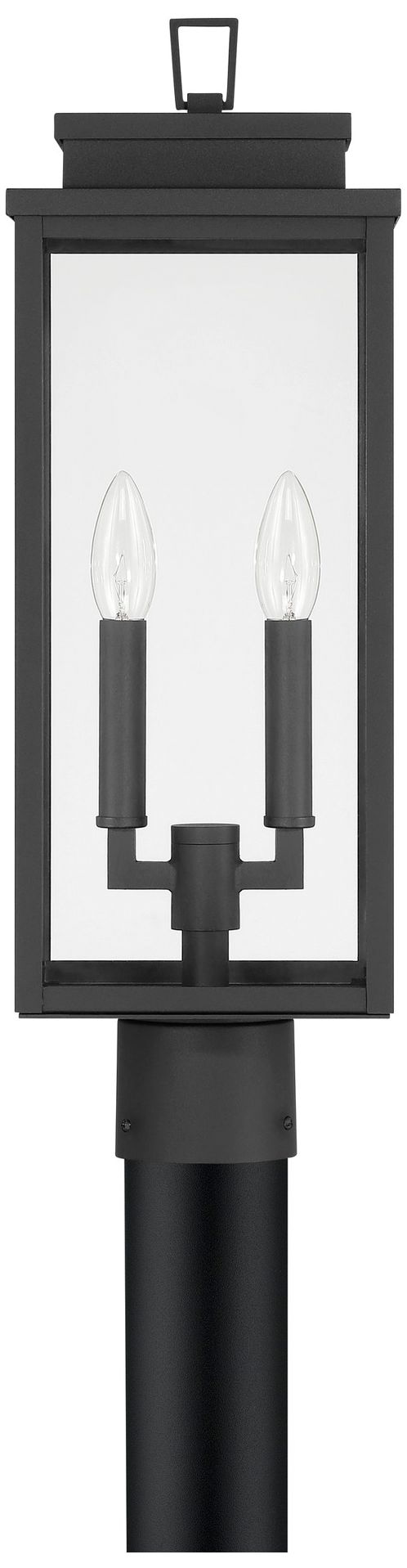 Image 3 Thesis Hillside 20" 2 Light Exterior Post Light with Clear Glass more views